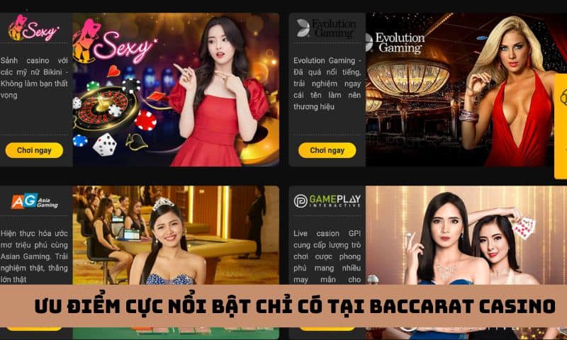 Những lí do nên chơi bài Baccarat 