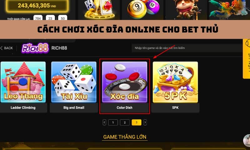 Luật chơi game Xóc đĩa online đơn giản và dễ nắm bắt